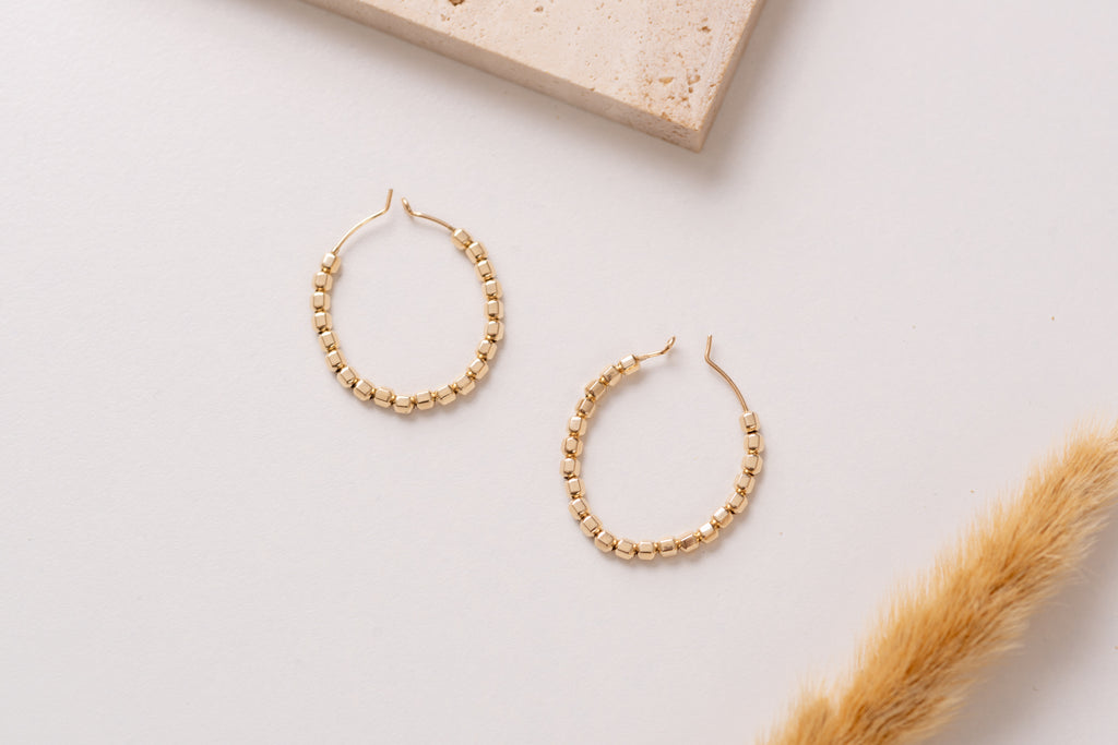 allergy free hoop earrings